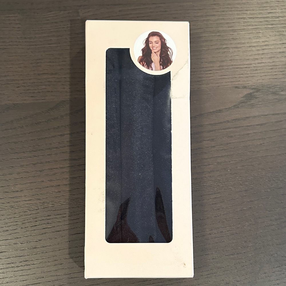 Black Heatless Curling Set 3-Piece New Sealed